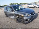 2018 Nissan Pathfinder Platinum Gray vin: 5N1DR2MM1JC602496