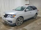 2019 Nissan Pathfinder Sv Silver vin: 5N1DR2MM2KC646153