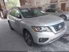 2017 Nissan Pathfinder Platinum/s/sl/sv Silver vin: 5N1DR2MM3HC617589
