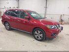 2017 Nissan Pathfinder Sl Red vin: 5N1DR2MM4HC621943