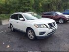2018 Nissan Pathfinder Sl White vin: 5N1DR2MM5JC619298
