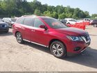 2018 Nissan Pathfinder Sv Red vin: 5N1DR2MM5JC668498