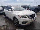 2017 Nissan Pathfinder Platinum White vin: 5N1DR2MM6HC912511