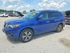 2018 Nissan Pathfinder Sl Blue vin: 5N1DR2MM6JC604938