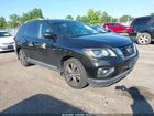 2017 Nissan Pathfinder Platinum Black vin: 5N1DR2MM7HC602058