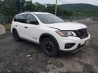 2019 Nissan Pathfinder Sv White vin: 5N1DR2MM7KC649081