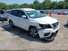 2017 Nissan Pathfinder S White vin: 5N1DR2MM8HC612100