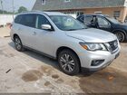 2018 Nissan Pathfinder Sv Silver vin: 5N1DR2MM8JC642770