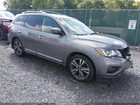2018 Nissan Pathfinder Platinum Gray vin: 5N1DR2MM8JC666244