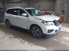 2017 Nissan Pathfinder Platinum Silver vin: 5N1DR2MM9HC614227