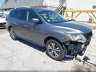 2017 Nissan Pathfinder Sv Gray vin: 5N1DR2MM9HC638317