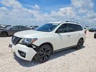 2018 Nissan Pathfinder White vin: 5N1DR2MM9JC631793