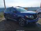2018 Nissan Pathfinder Platinum Blue vin: 5N1DR2MM9JC644320