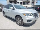 2019 Nissan Pathfinder Sv Silver vin: 5N1DR2MM9KC597212