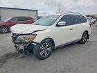 2017 Nissan Pathfinder Sl White vin: 5N1DR2MN0HC652082