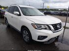 2018 Nissan Pathfinder Sl White vin: 5N1DR2MN1JC666692