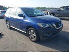2017 Nissan Pathfinder Sv Blue vin: 5N1DR2MN2HC665884