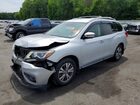 2017 Nissan Pathfinder Sl Silver vin: 5N1DR2MN4HC640100