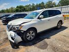 2017 Nissan Pathfinder Sv White vin: 5N1DR2MN5HC620437