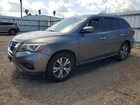 2017 Nissan Pathfinder S Gray vin: 5N1DR2MN6HC621127