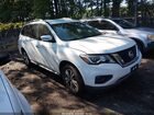 2017 Nissan Pathfinder Sv White vin: 5N1DR2MN6HC666990