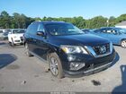 2018 Nissan Pathfinder Sl Black vin: 5N1DR2MN7JC635222