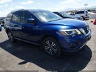 2017 Nissan Pathfinder S Purple vin: 5N1DR2MN8HC660334