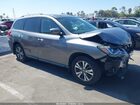 2018 Nissan Pathfinder S Серый vin: 5N1DR2MN9JC627221
