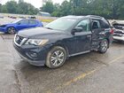 2017 Nissan Pathfinder Sl Black vin: 5N1DR2MNXHC623768