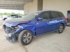 2018 Nissan Pathfinder S Blue vin: 5N1DR2MNXJC630340