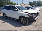 2019 Nissan Pathfinder Sv White vin: 5N1DR2MNXKC627665