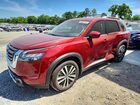 2025 Nissan Pathfinder Platinum Red vin: 5N1DR3DH4SC267812