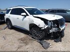 2024 Nissan Pathfinder Platinum 4wd White vin: 5N1DR3DJ2RC227449