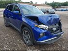 2022 Hyundai Tucson Sel Blue vin: 5NMJFCAE2NH040067
