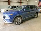 2021 Hyundai Santa Fe Se Синий vin: 5NMS14AJ1MH295166