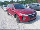 2019 Hyundai Santa Fe Se Red vin: 5NMS23AD0KH011864