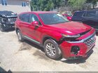 2019 Hyundai Santa Fe Se Red vin: 5NMS23AD0KH032357