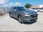 2020 Hyundai Santa Fe Se Серебряный vin: 5NMS23AD0LH141287