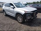 2019 Hyundai Santa Fe Se Silver vin: 5NMS23AD3KH103051