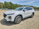 2019 Hyundai Santa Fe Se White vin: 5NMS23AD3KH119668