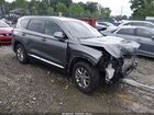 2020 Hyundai Santa Fe Se Gray vin: 5NMS23AD5LH157548