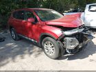 2019 Hyundai Santa Fe Se Red vin: 5NMS23AD6KH009424