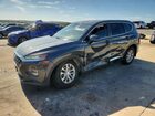 2019 Hyundai Santa Fe Se Gray vin: 5NMS23AD8KH099644