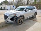2019 Hyundai Santa Fe Se Серебряный vin: 5NMS23ADXKH081307