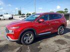 2021 Hyundai Santa Fe Sel Red vin: 5NMS24AJ4MH331025