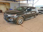 2019 Hyundai Santa Fe Se Black vin: 5NMS2CAD1KH033971