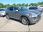 2020 Hyundai Santa Fe Se Gray vin: 5NMS2CAD1LH155702