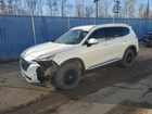 2019 Hyundai Santa Fe Se White vin: 5NMS2CAD2KH025913
