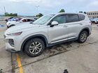 2019 Hyundai Santa Fe Se Silver vin: 5NMS2CAD3KH119217