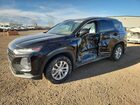 2019 Hyundai Santa Fe Se Black vin: 5NMS2CAD6KH029012